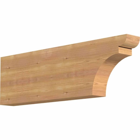 Ekena Millwork Yorktown Smooth Rafter Tail, Western Red Cedar, 3 1/2"W x 10"H x 32"L RFT04X10X32YOR00SWR